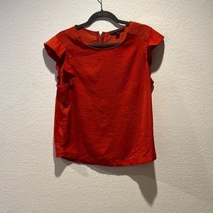 Red work blouse
